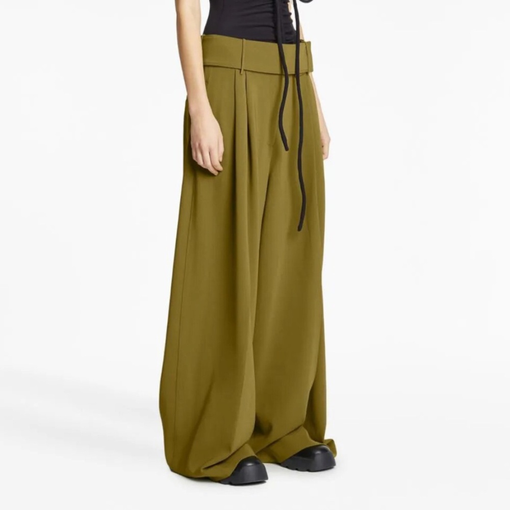 Proenza Schouler Crepe Wide-leg Pant